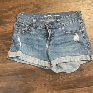 Old Navy Boyfriend Jean shorts